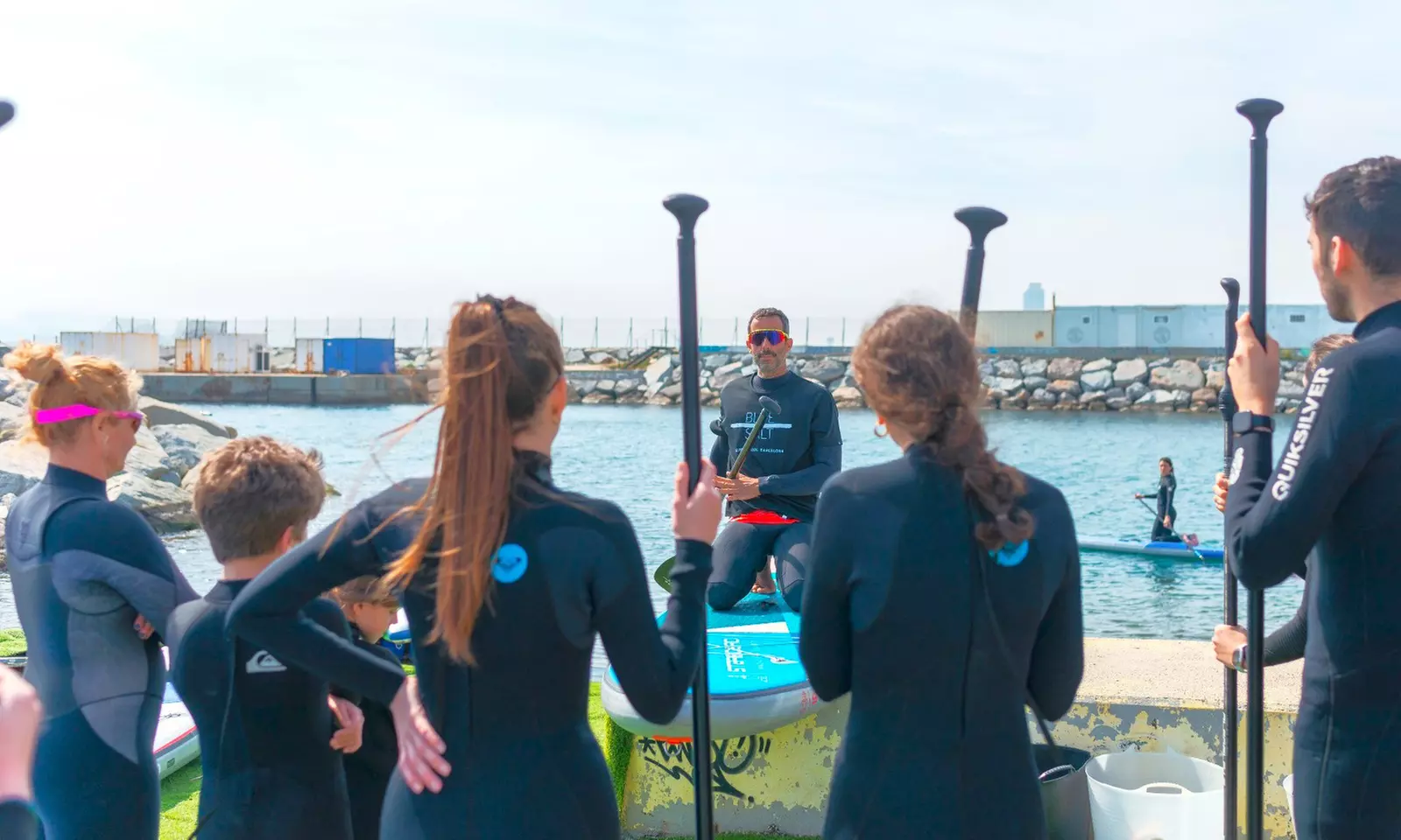 Amanecer, atardecer o bautizo en paddlesurf con instructor para 1 o 2