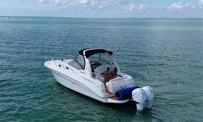 3-hour Snorkeling Experience on SeaRay Sundeck 26' for 4, 6, or 8