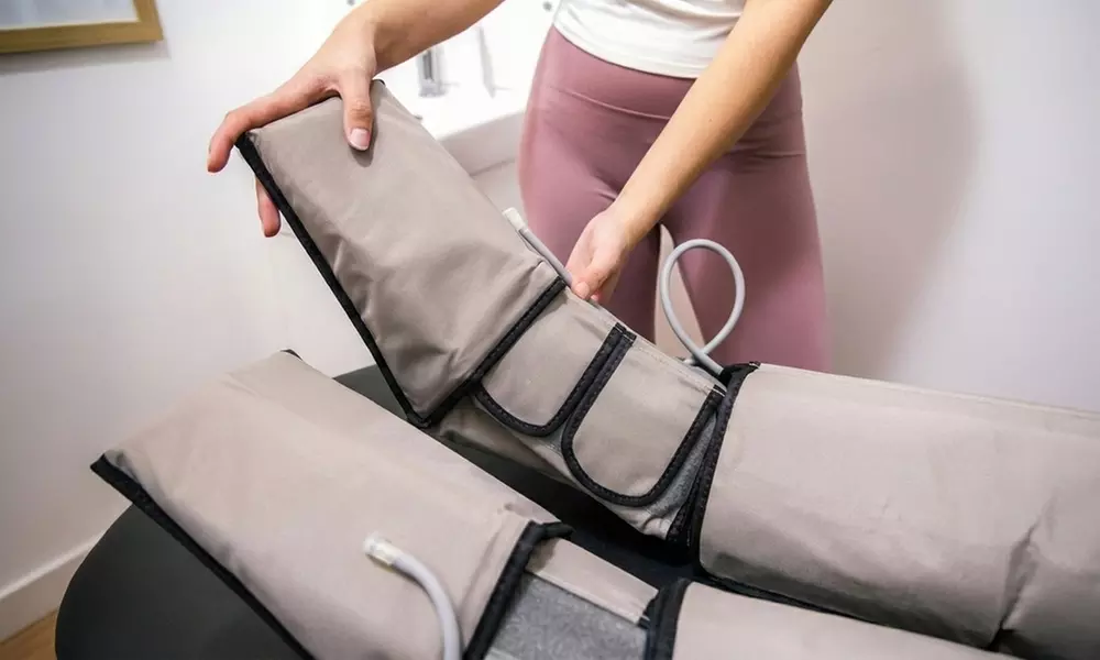 2, 4 o 6 sesiones de presoterapia y masaje drenante manual