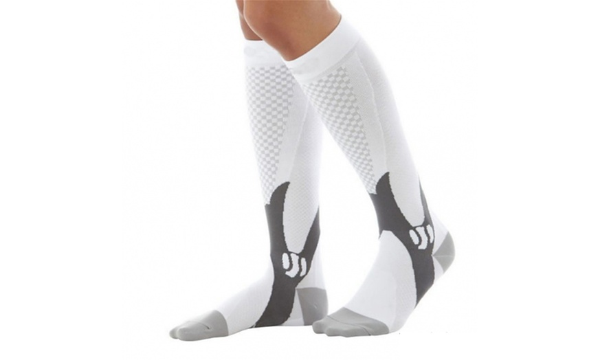 Image 5: Elastic Compression Stockings