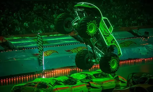 Hot Wheels Monster Trucks Live: Glow-N-Fire - Up To 9% Off