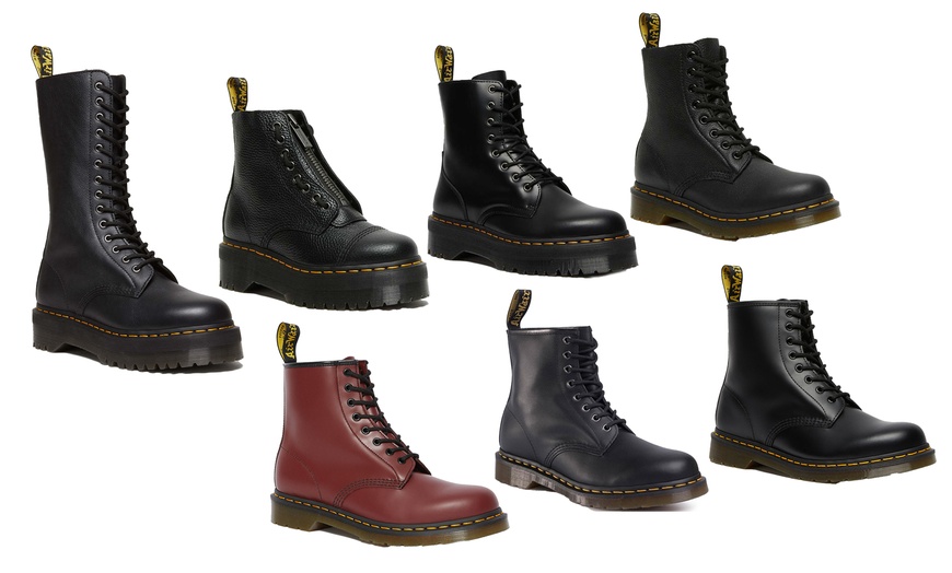 Image 1: Stivaletti in pelle da donna Dr. Martens
