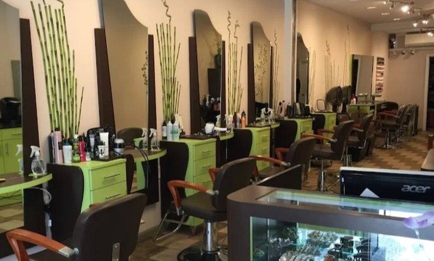 Image 3: 65% Off Haircut & Balayage or Highlights by Expert NYC Stylists