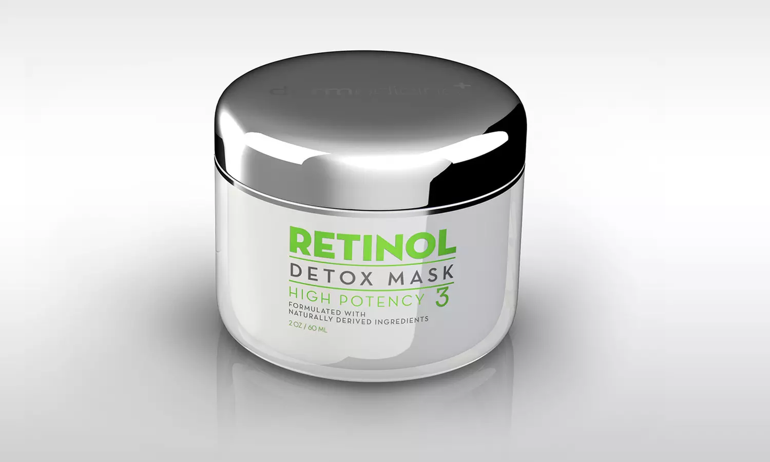 Dermedicine Retinol High-Potency 3% Detox Mask - 2oz