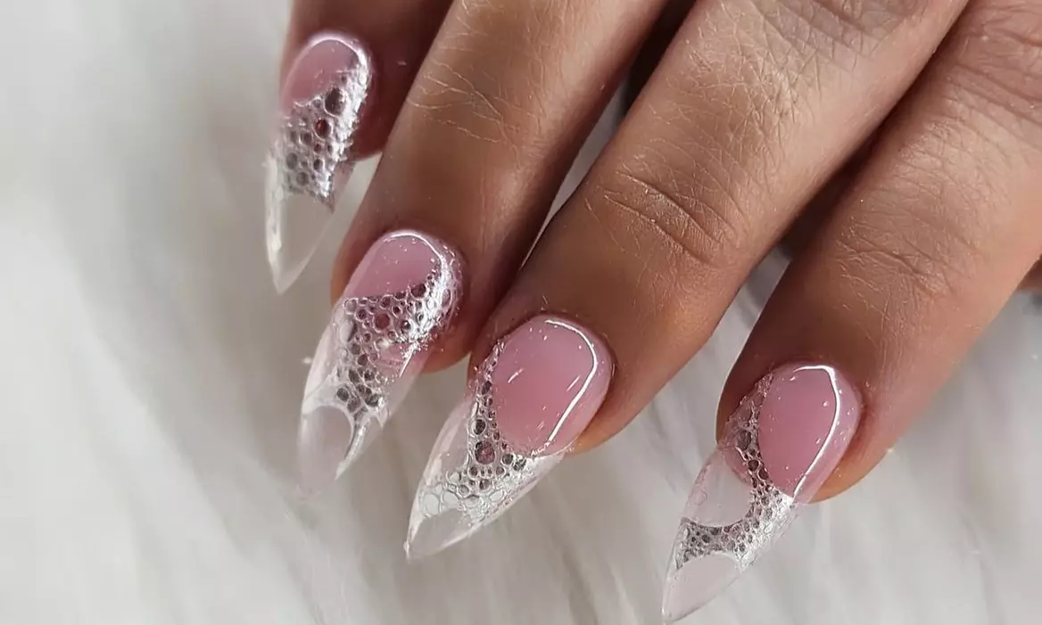 Get a Full Set of Acrylics, Gel Mani & Pedi for Stunning Nails