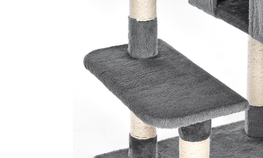 Image 16: Meerlaagse grijze kattenboom