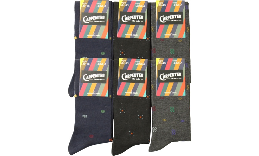 Image 37: Carpenter 6er- oder 12-Pack kurze oder lange Herren-Socken
