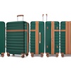 Image 16: Kono Hard Shell Suitcase One or 3-Piece Set