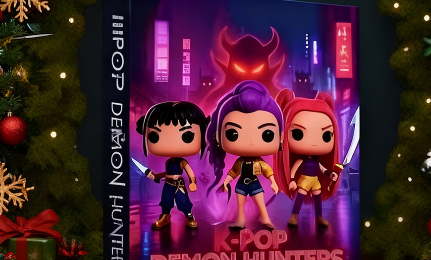 Image 3: K-Pop Demon Hunters Keychain Advent Countdown Calendar