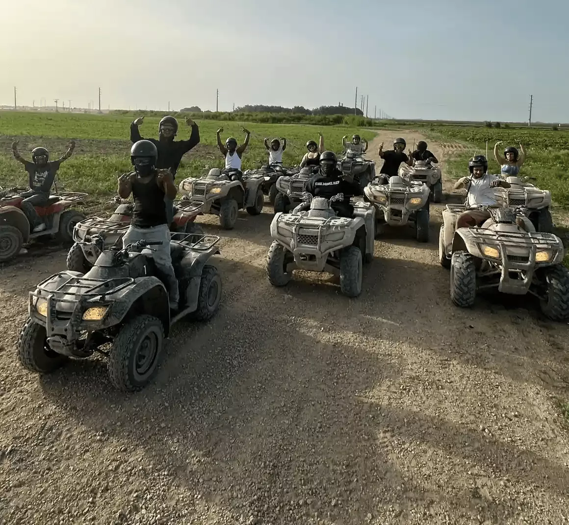 Double the Fun w/ 1 Hour Single or Double Seater ATV Quad Experience 
