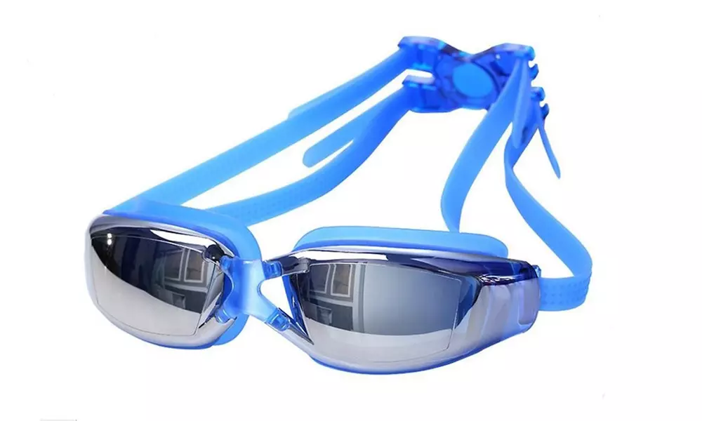 Swim Goggles, No Leaking, Anti-Fog UV Protection Swimming Goggles