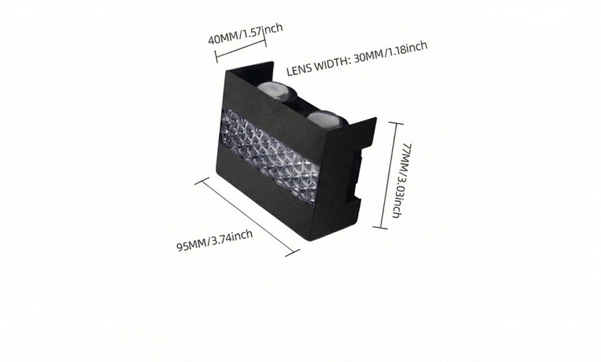 Image 6: ABS Outdoor Water-resistant Wall Lamp