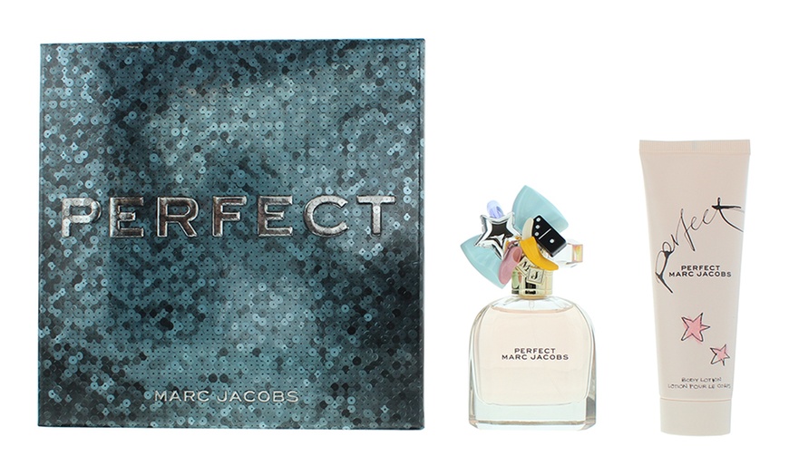 Image 1: Marc Jacobs Perfect Gift Set EDP 50ml and Body Lotion 75ml