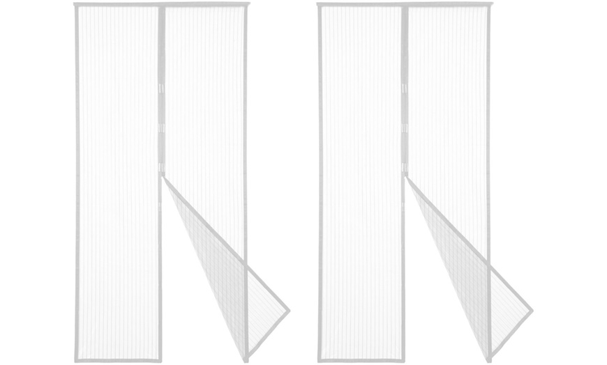 Image 5: Cortina mosquitera con cierre magnético