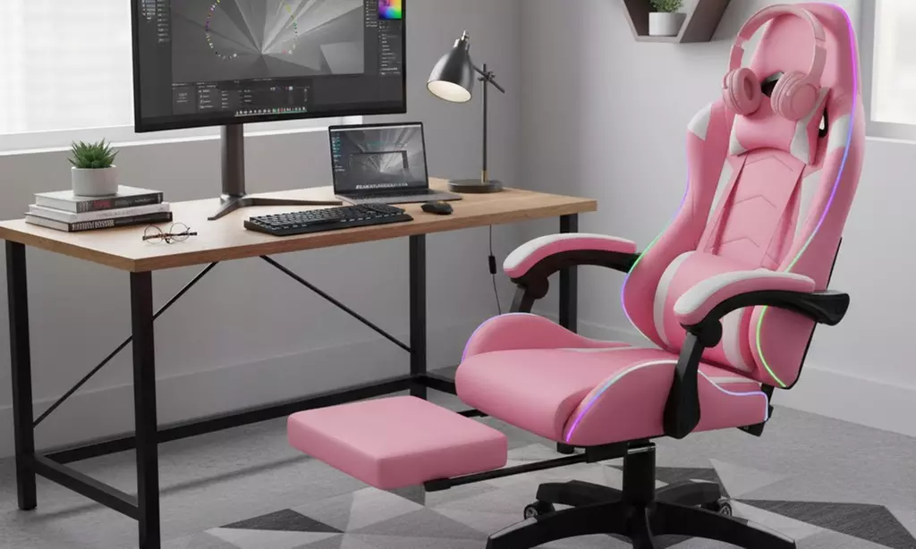 Sedia da gaming con LED RGB