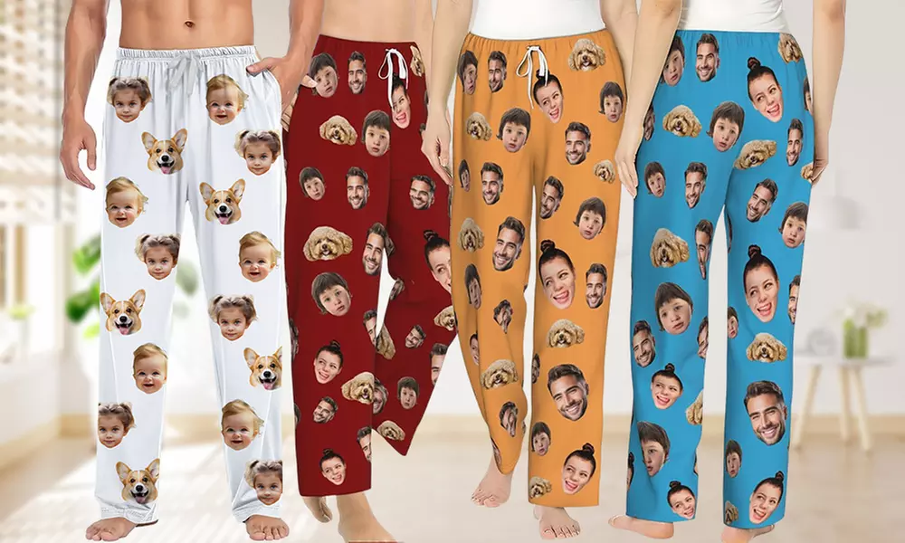 Custom Photo Pajama Set from Justyling — Full or Half Set