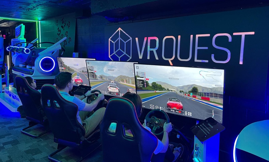 Image 2: Experience The Thrilling Virtual Reality Arcade For Up to Four Players