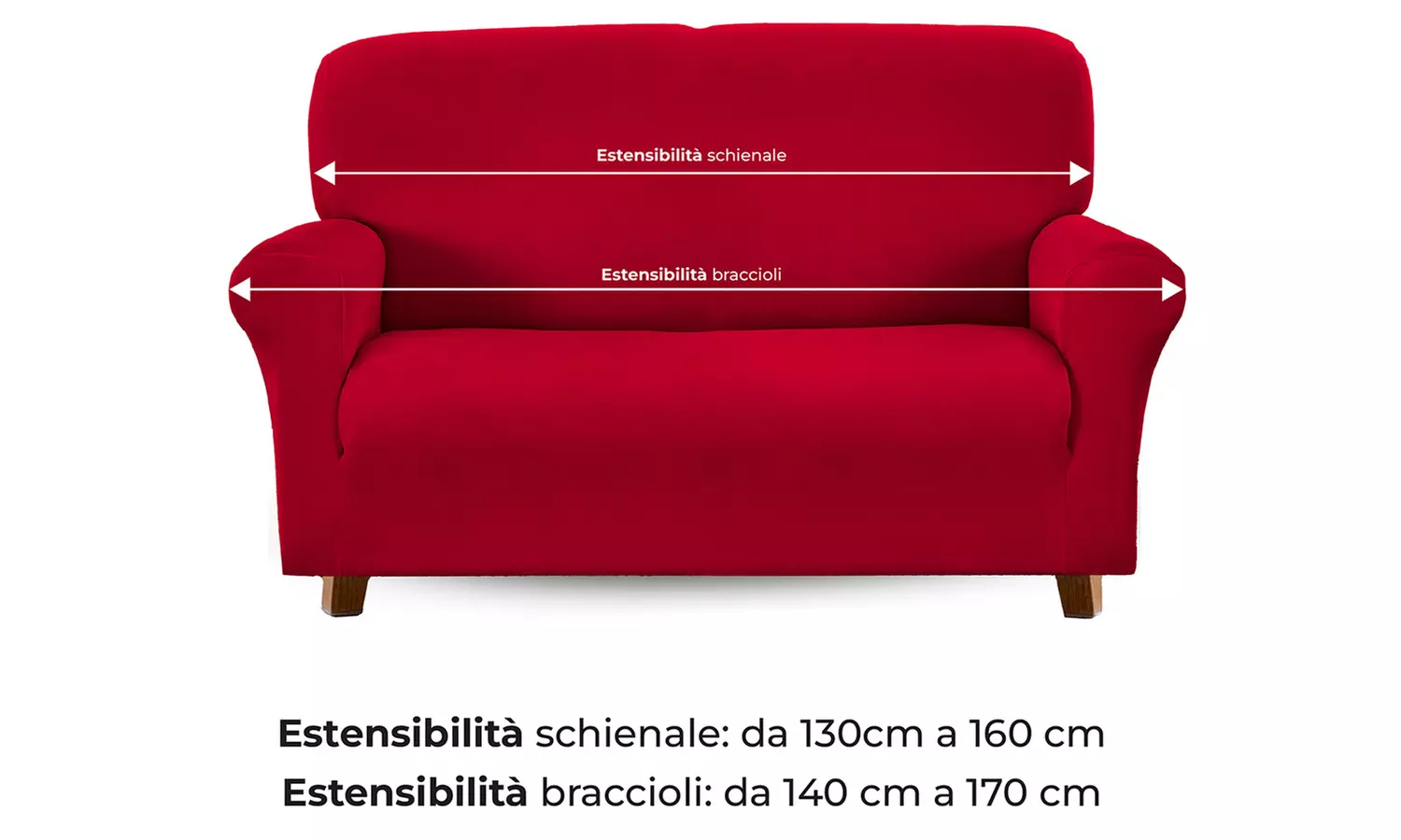 Housse de fauteuil ou de canapé en velours DANKOV