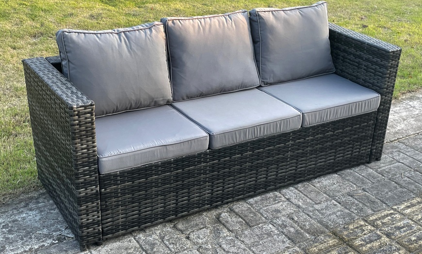 Image 3: Fimous Outdoor-Lounge Gartenmöbel-Set