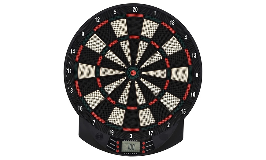 Image 13: HomCom Electronic Dartboard Set