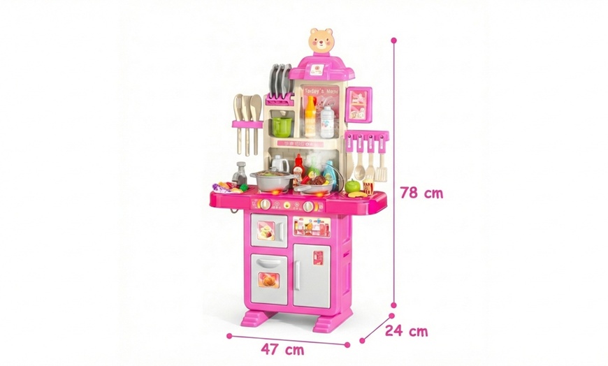 Image 5: Cucina giocattolo per bambini con luci e suoni