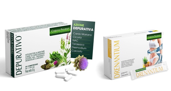 Integratori alimentari depurativi Cisbani Pharma