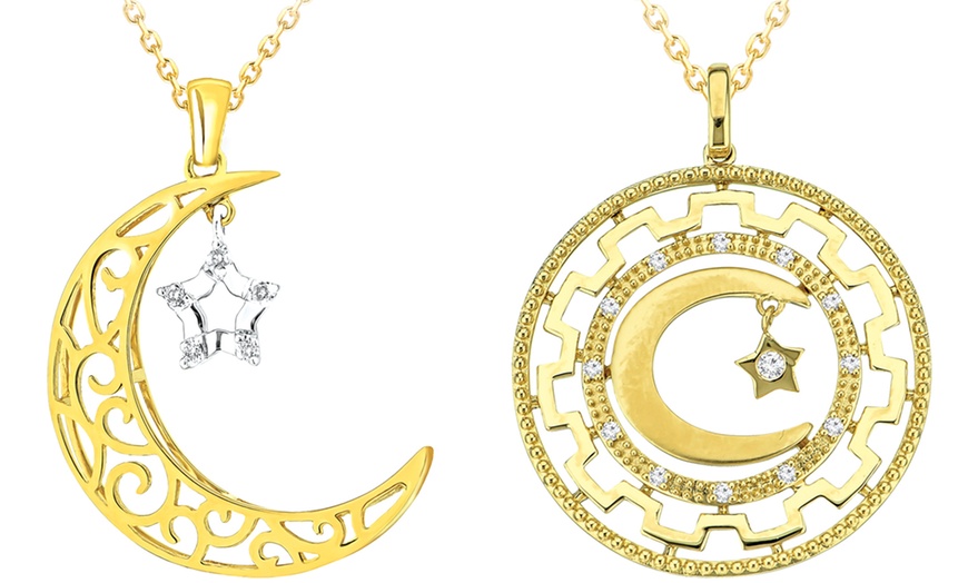 Image 1: 18ct Gold Ramadan Necklaces