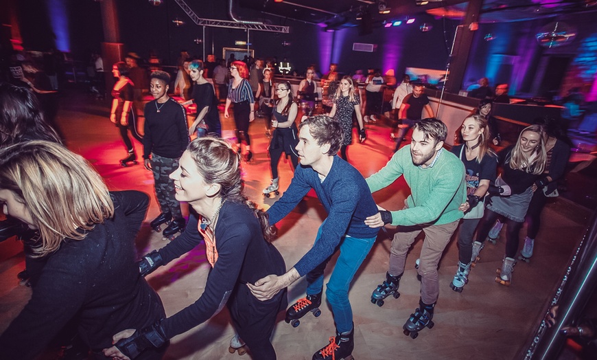 Image 4: Adult Roller Disco Nights in London – DJ-Led Skate Parties Thu–Sat