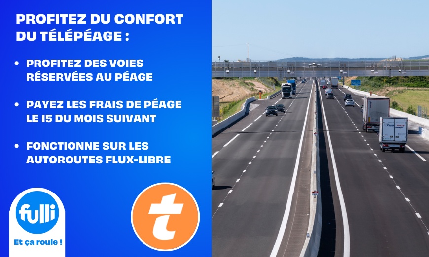 Image 3: Roulez malin : votre badge autoroute Fulli à 3 € au lieu de 39,40 €