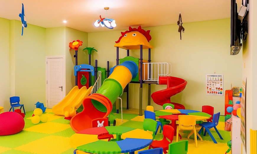 Image 1: Fun Indoor Play for Kids Ages 1-7 with Various Access Options