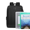 Image 2: Kono Multi-Compartment Backpack with USB Port