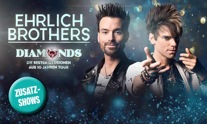 Ehrlich Brothers: Ticket vom 22.12.2025-22.02.2026