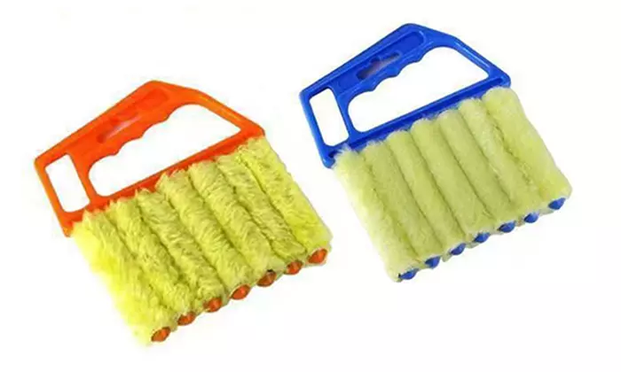 1x oder 2x Mikrofaser-Reinigungsbürste für Jalousien