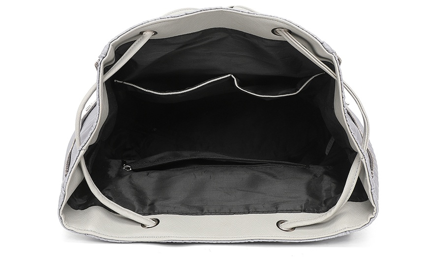 Image 54: MISS LULU Women's Fashion Lightweight Elegant Daily Backpack