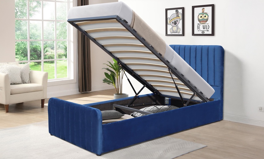 Image 7: Ottoman Gas Lift Storage Bed in Various Sizes