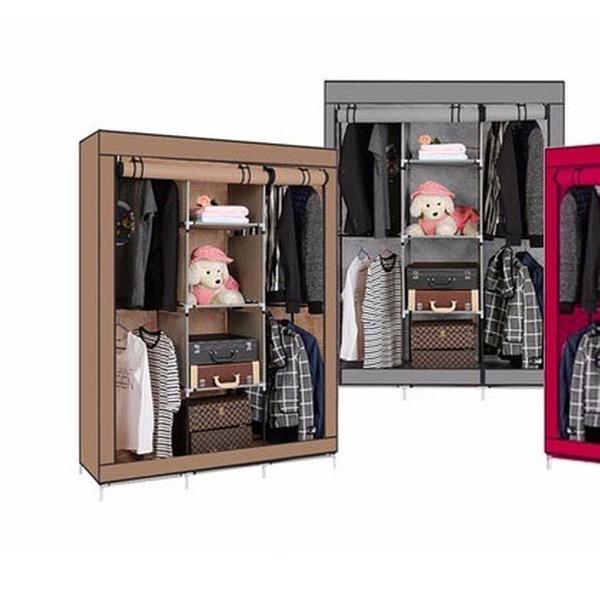 Canvas Multi Shelved Wardrobes Groupon