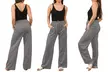 Plain and Seam Front Wide Leg Trousers - Image 5