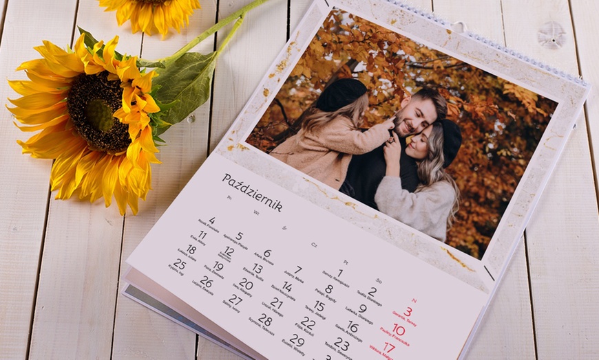 Image 3: Personalizowane kalendarze biurkowe i ścienne z własnymi zdjęciami