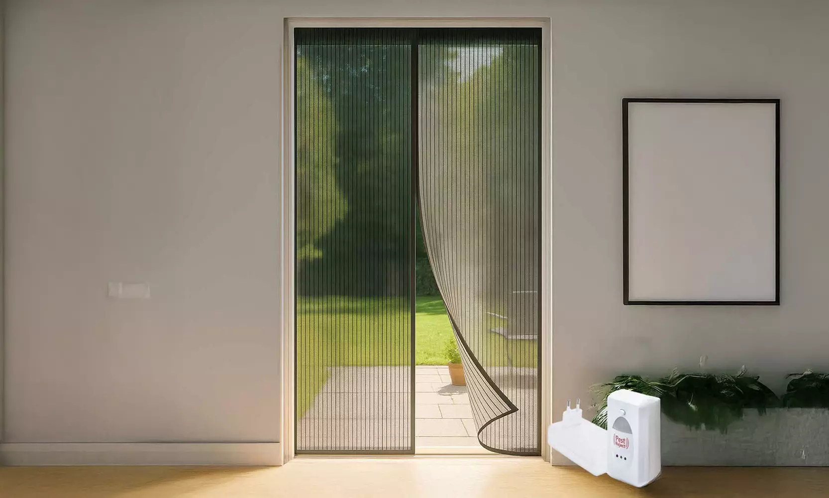 Tenda zanzariera magnetica + Pest Reject omaggio