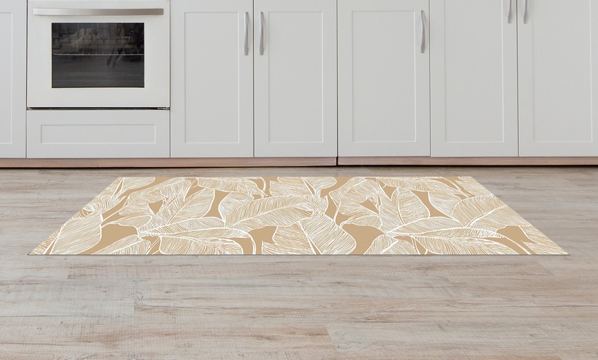 Image 5: Alfombra larga estampada de PVC con impresión digital