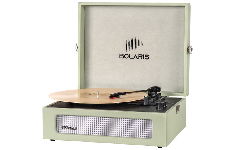 Image 6: Vintage platenspeler met 3W of 6W en Bluetooth 5.0 van Bolaris