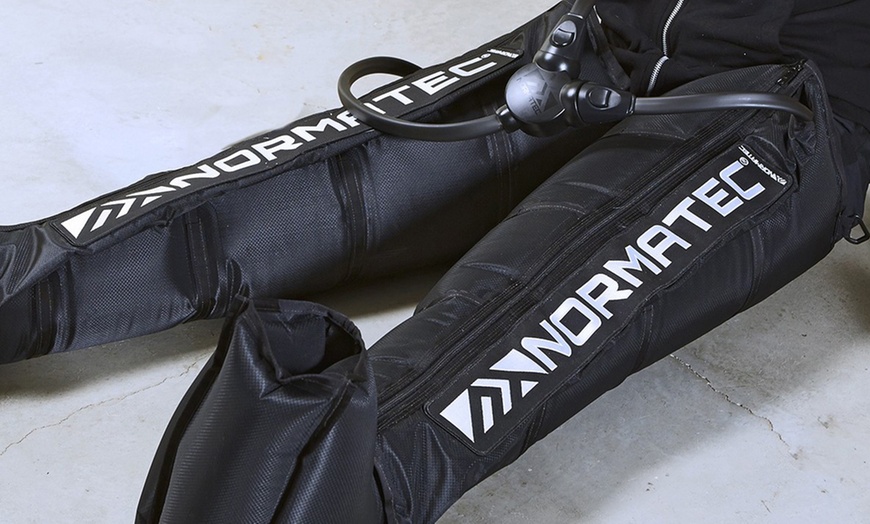 Image 2: Enhance Recovery w/ One 20 or 40-Minute Normatec Compression Session