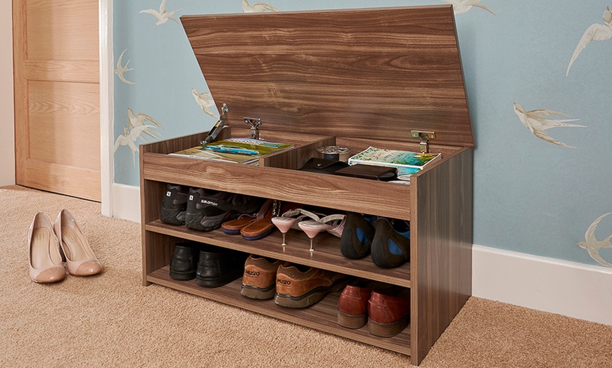 Image 14: Lift-Up Shoe Storage Unit