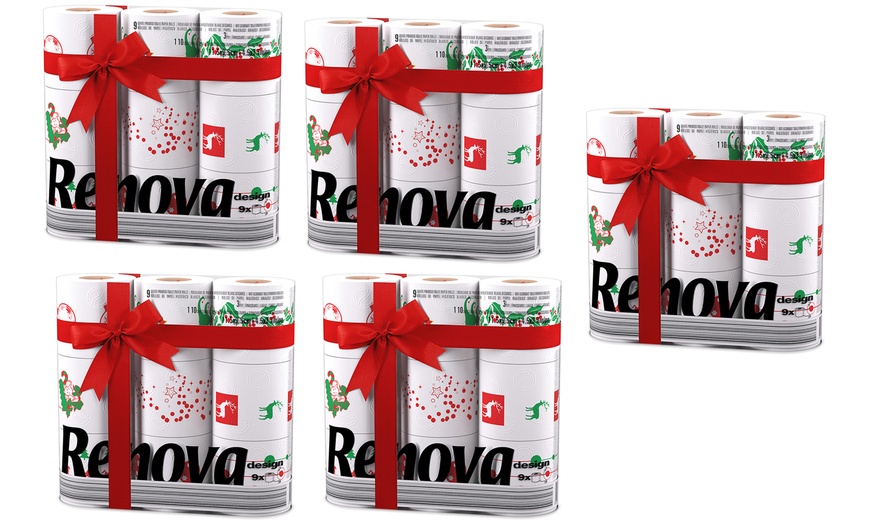 Image 12: Upto 45 Renova Christmas Toilet Paper and Kitchen Rolls