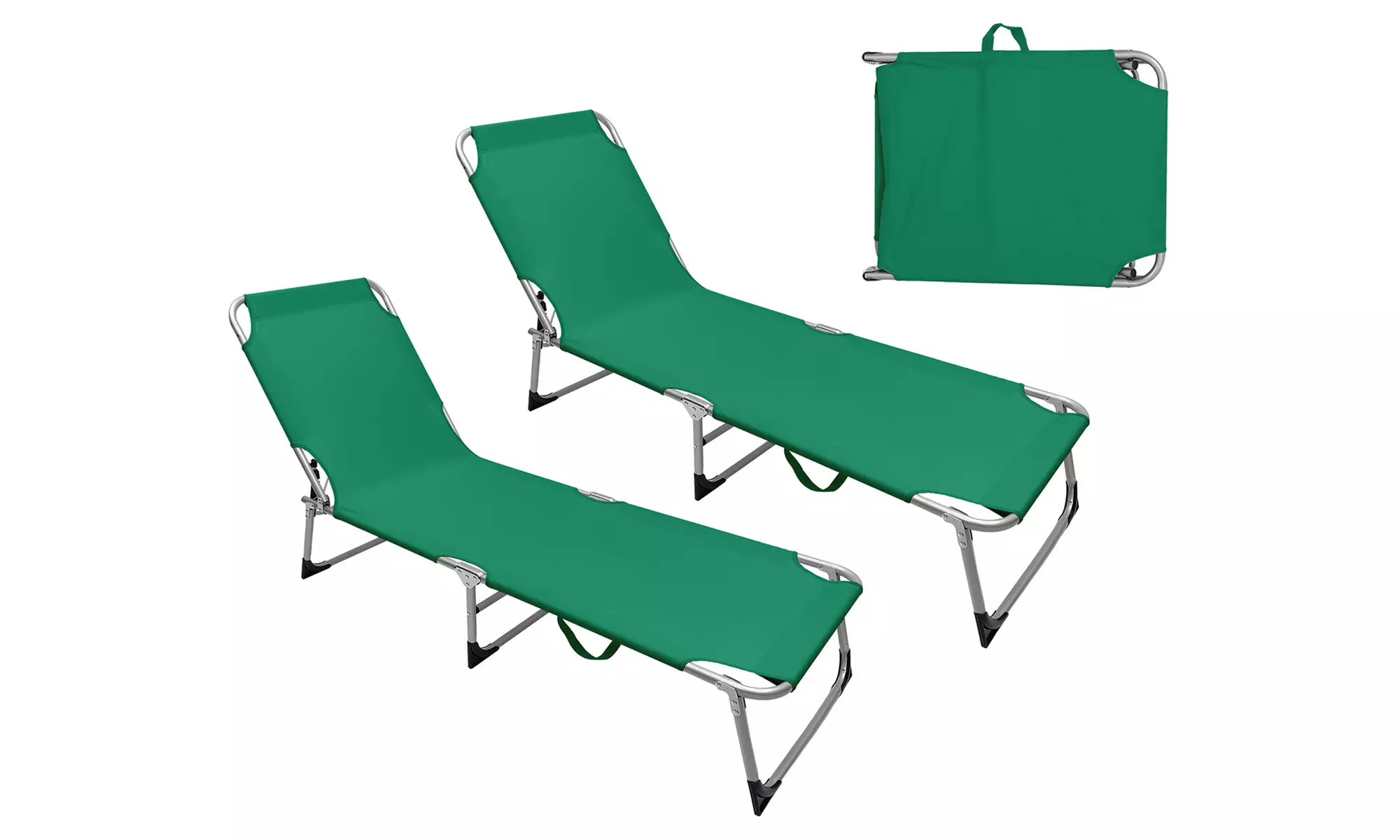 2 Sonnenliegen „Malta“ oder „Gallipoli“