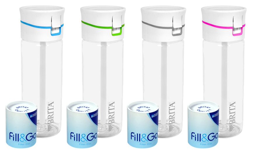 Image 2: Brita Fill-and-Go Bottle and Refills