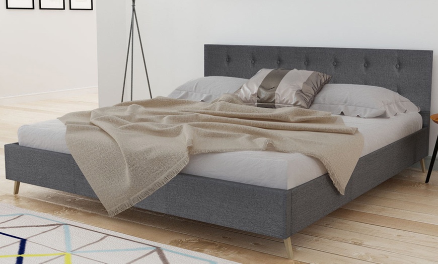 Image 13: Houten bed 140/180 x 200 cm