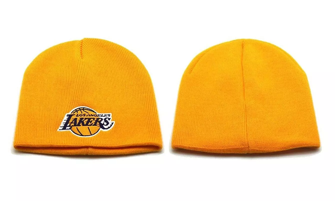 NBA Beanies Knit Hats - Cuffed & Uncuffed Multiple Teams Available!