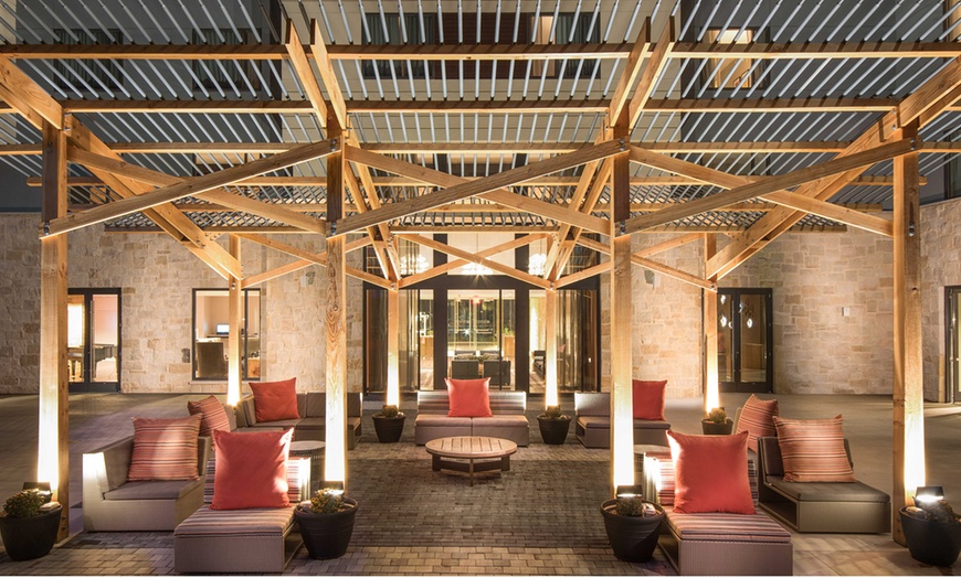 Image 3: Texas Hill Country Hotel with Rooftop Bar, Scenic Views & Pool