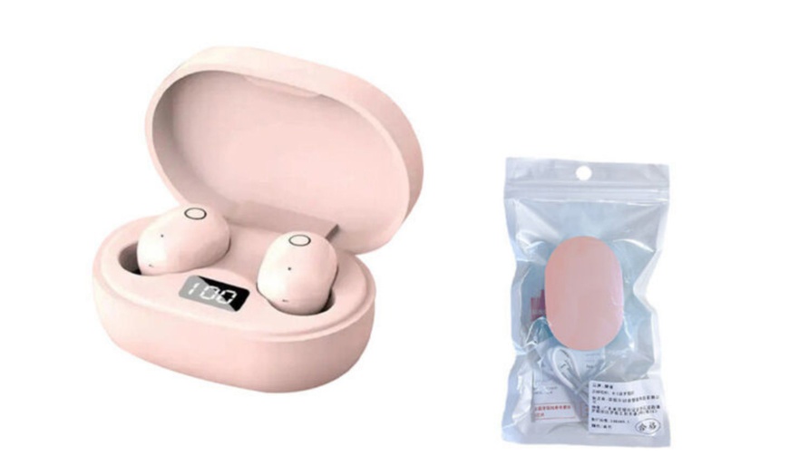 Image 5: Macaron Colored Waterproof Wireless Bluetooth Earbuds